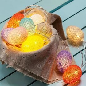 Easter Egg Desktop Bonsai Tree Branch Light; 10LED String Light; Touch Switch; USB Operation Artificial Tree Light; Bedroom; Desktop; Christmas P