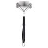 Grill Brush and Scraper, BBQ Brush for Outdoor Grills, Stainless Steel Woven Wire, Bristle Free Barbecue Brushes for Porcelain, Charcoal, Grate Clean
