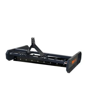 72" Tractor Land Leveler, 3-Point Hitch, 70" Grading Width, Adjustable Depth, Double Edge Blades, Category 1 & 2, TMG-TLL72