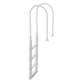 Swimming Pool Ladder, 4-Step Double Handrails Stair, Non-slip Thickened Heavy Duty Steps, Load Capacity 300 lb, for 48-54 In Inground & Above-ground
