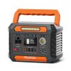 300W Portable Power Station, 230.88Wh /62400mAh Solar Generator, Regulated DC Output Backup Battery with AC Outlet, LED Light Power Station for CPAP