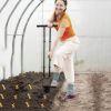 Ergonomic Long Handle Bulb Planter, 5-in-1 Multifunctional Garden Planting Tool for Effortless No-Bend Digging