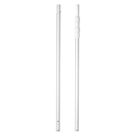 Pool Pole, 3.4 to 12 Ft Telescoping Swimming Pool Cleaning Poles, Professional Adjustable Telescopic Pole with Extension Pole, Heavy Duty Cleaner Sti