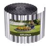 Galvanized Steel Landscape Edging, 50 ft x 6 in Metal Edging for Landscaping with Gloves, Easy-to-Install Bendable Metal Strips, Heavy Duty Metal Gar