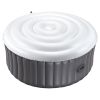 Inflatable Hot Tub Cover, 5.4 Ft Round Hot Tub Cover Protector, Insulated Spa Covers for Inflatable Hottub, Weatherproof and Waterproof Energy Saving