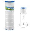 Pool Filter Cartridge, 150 Sq. Ft Spa Hot Tub Filter Cartridge Replacement, Compatible with Pentair R173216, Pleatco PAP150, Secure for Kids & Pet, T