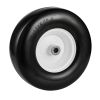 Lawn Mower Tires with Rim, 13x5-6" Tubeless Tractor Tires, 2-Pack Tire and Wheel Assembly, Flat-free PU Tires, 3.25"-5.9" Centered Hub, 3/4" Bushing