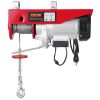Electric Hoist, 1760 lbs 120V Electric Winch with 328 ft Wireless Remote Control, 40 ft Single Cable Lifting Height, Single/Double Slings, Emergency