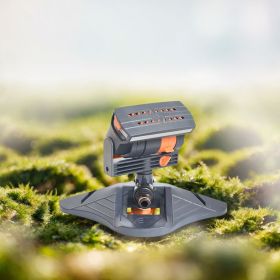 Automatic Garden Sprinkler Adjustable Irrigation Watering System 16 Holes Watering Grass Sprinkler for Outdoor Yard Garden