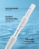 Pool Pole, 3.4 to 12 Ft Telescoping Swimming Pool Cleaning Poles, Professional Adjustable Telescopic Pole with Extension Pole, Heavy Duty Cleaner Sti