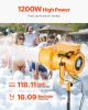 Foam Machine, 1200 W Party Foam Cannon, Foam Maker with 3 Packs of Foam Powder, Foam Party Machine with 20 Gal Water Tank, for Backyard, Pool, Outdoo