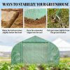 Tunnel greenhouse, plant greenhouse, planting room, green