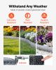 Galvanized Steel Landscape Edging, 50 ft x 6 in Metal Edging for Landscaping with Gloves, Easy-to-Install Bendable Metal Strips, Heavy Duty Metal Gar
