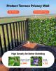 Expandable Fence Privacy Screen, 25.5 x 122 in Expand Artificial Plant Wall, Realistic Artificial Ivy Panel with 50 Zip Ties, Decorative Faux Greener