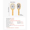 Electric Fly Swatter, Zapper Racket with 3 Layers Mesh, Powerful Fly Killer Indoor & Outdoor with 500mAh Battery Rechargeable for Home, Bedroom, Kitc