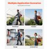 Backpack Fogger Sprayer, 63CC 3HP Engine, Gas Powered Fogger Sprayer with 4 Gallon Tank, Powder and Liquid Mister Duster System for Effective Fleas T