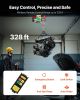 Electric Hoist, 1760 lbs 120V Electric Winch with 328 ft Wireless Remote Control, 40 ft Single Cable Lifting Height, Single/Double Slings, Emergency