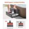Hot Tub Steps, 2-Step Spa Outdoor Stairs, Heavy Duty 25 inch Wide HIPS Above-Ground/Inflatable Pool Ladder with 600 lbs Weight Capacity, Multi-Use fo
