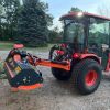 70" Ditch Bank Flail Mower, Offset Verge & Slope Cutter for Tractors 30-60 HP TMG-TFMO70