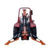 7-FT 3-Point Hitch Swing Backhoe Attachment, 12" Bucket Included, 40-100 HP Tractor, 126" High Reach, Category 1 & 2 Hookups, TMG-TBH84
