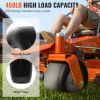 Lawn Mower Tires with Rim, 13x5-6" Tubeless Tractor Tires, 2-Pack Tire and Wheel Assembly, Flat-free PU Tires, 3.25"-5.9" Centered Hub, 3/4" Bushing