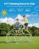 Climbing Dome, 6FT Geometric Dome Climber for Kids, 600LBS Loading Indoor/Outdoor Jungle Gym Playground, Easy-Assembly Backyard Climbing Play Equipme