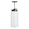 Fluid Extractor, 4 Gallons (15 Liters), Pneumatic/Manual Oil Changer Vacuum Fluid Extractor with Dipstick and Suction Hose, Oil Extractor Change Pump