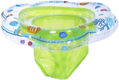 Baby Swimming Float Ring,Baby Inflatable Pool Floatie Baby Water Float Infant Swim Pool Rings for Toddler Kid Age 6-48 Months, Bathtub Toys Pool Acce (Color: Green)